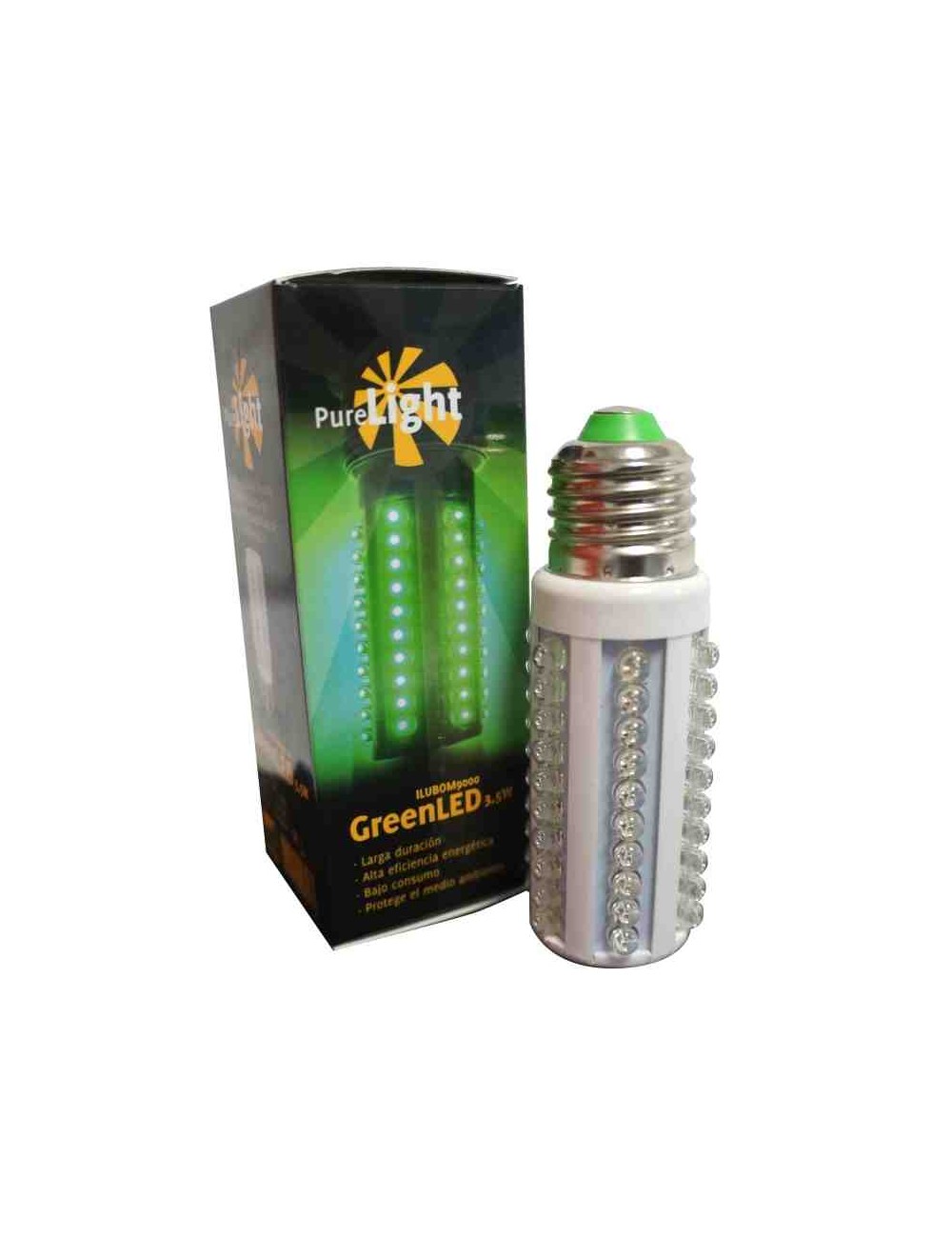 Bombilla Verde LED 3,5w (Pure Light)