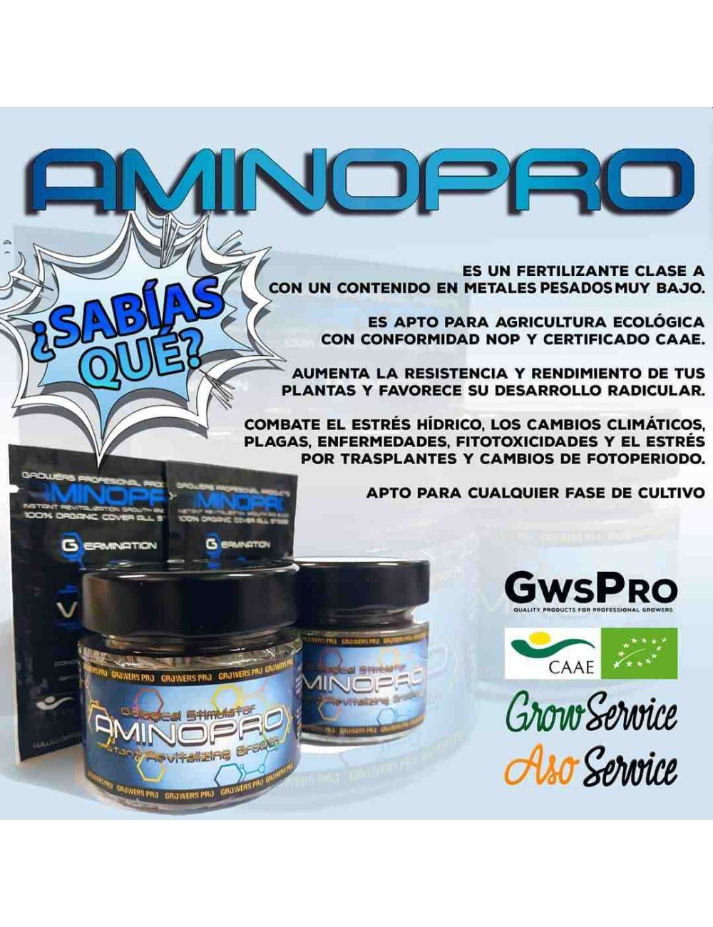 AminoPro Bioestimulante (GwsPro) 6gr